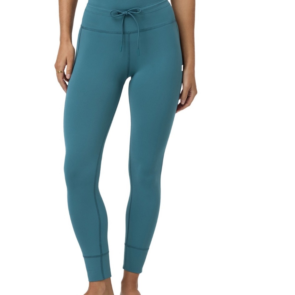 Vuori Blue Leggings High-Waisted Performance